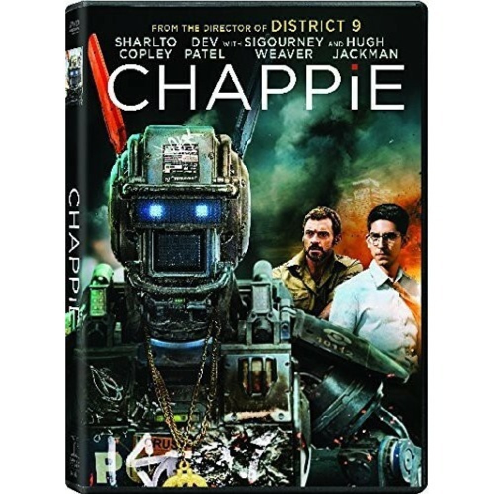 Chappie (DVD, 2015) movie video Sigourney Weaver Sharlto‎ Copley BRAND NEW